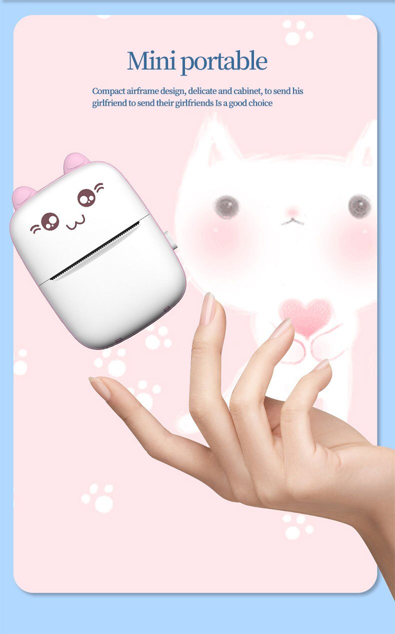 GoExploreKit⢠Pocket Mini Portable Printer Bluetooth