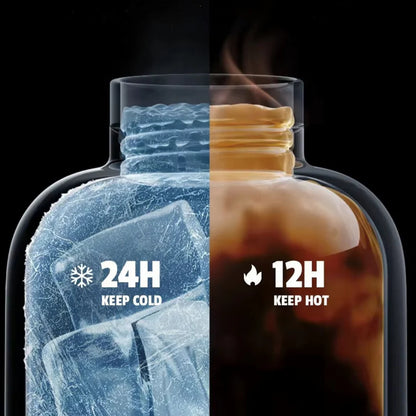 Water Bottle With Magnetic Phone Holder (Buy 1 Get 1 Free)