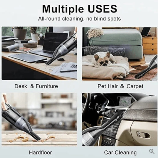 GoExploreKit™ Mini Portable Wireless Car & Home Vacuum Cleaner