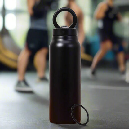 Water Bottle With Magnetic Phone Holder (Buy 1 Get 1 Free)