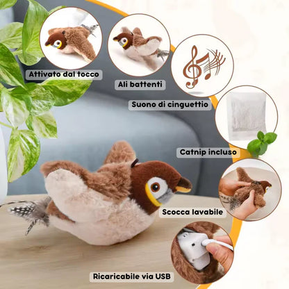 GoExploreKit™ Interactive Cat Toy - Flying Bird